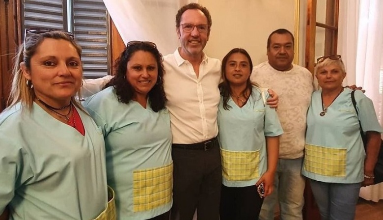 Walter Torchio reconoció a empleados municipales y rechazó el golpe de Estado en Bolivia