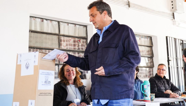 Massa votó en Tigre: “Hoy la Provincia puede demostrar, en unidad, que hay otro camino”