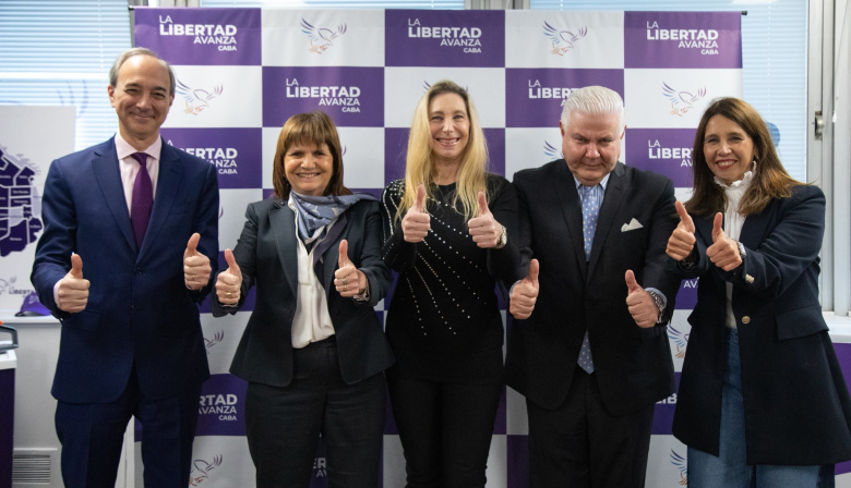 LLA presentó a sus candidatos en CABA: Bullrich y Fargosi encabezan la lista para senadores y diputados