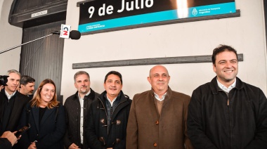 Barroso: “Vuelve el tren que hizo grande a la Argentina uniendo a los pueblos del interior”