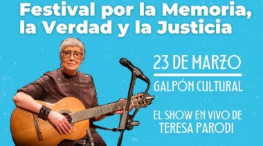 Carmen de Areco: se viene el Festival por la Memoria, la Verdad y la Justicia