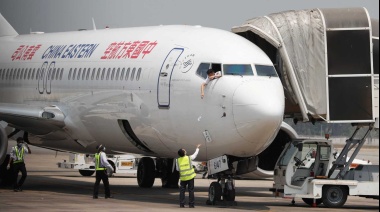 Se estrelló un avión con 133 personas a bordo en China