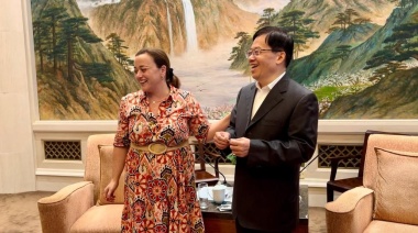Cecilia Moreau llamó a profundizar los lazos bilaterales con China