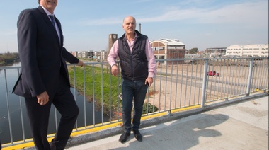 Lanús: Avanza la obra del Puente Olímpico que unirá al municipio con la ciudad de Buenos Aires