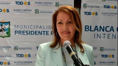 En Presidente Perón Blanca Cantero se encamina a la reelección