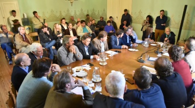 Legisladores se reunieron con representantes de la Mesa de Enlace de Entidades Agropecuarias bonaerense