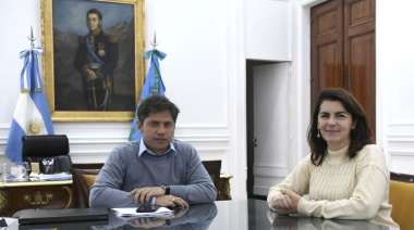 Infraestructura y seguridad, los ejes de la reunión entre Kicillof y la intendenta de Moreno