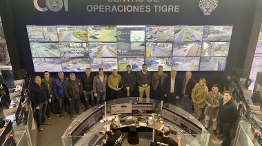 Funcionarios de La Matanza visitaron el Centro de Operaciones de Tigre