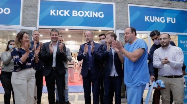 Inauguraron el primer gimnasio de deportes de combate de la Provincia