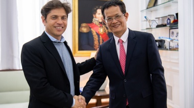 Kicillof busca fortalecer el vínculo comercial con Vietnam