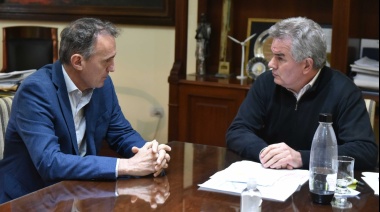 Héctor Gay recibió al Ministro Katopodis para conversar sobre importantes proyectos en Bahía Blanca