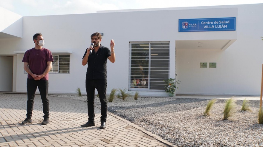 Bianco y Achával inauguraron un centro de salud en Pilar