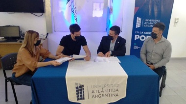 Partido de La Costa: Cardozo renovó el convenio de becas con la Universidad Atlántida Argentina