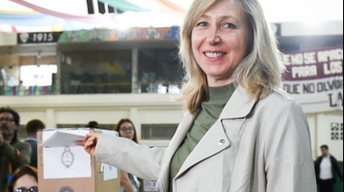 Votó Myriam Bregman: "Hay que votar sin miedo"