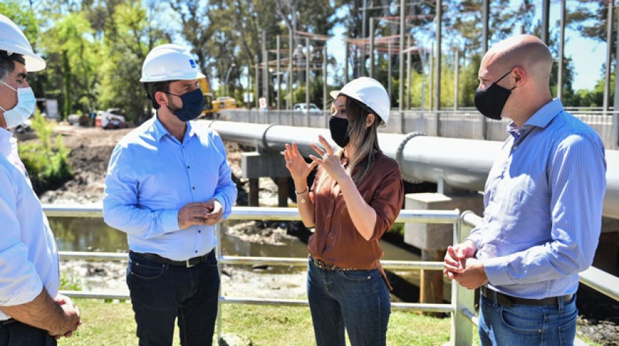AySA anunció una inversión de $3.700 millones en Escobar