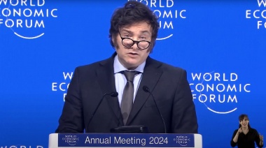 Milei en Davos: "Occidente está en peligro" por llevar a cabo políticas "socialistas"
