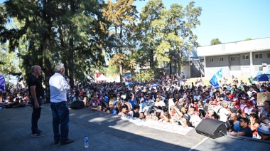 En el cierre del Plenario "Luche y Vuelve" en Avellaneda pidieron que "la gente pierda el miedo en esta elección"