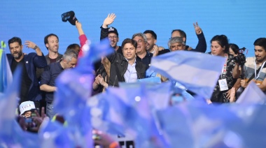 Kicillof pidió llenar las urnas de "amor, soberanía, solidaridad y convicciones”