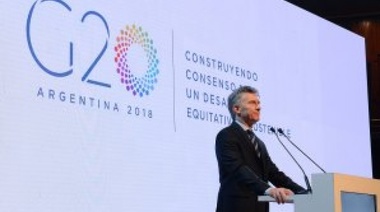 G-20: avanza el proyecto para declarar feriado el 30 de noviembre