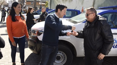 Malvinas Argentinas hizo entrega de nuevos móviles para la patrulla de "Protección Ciudadana"