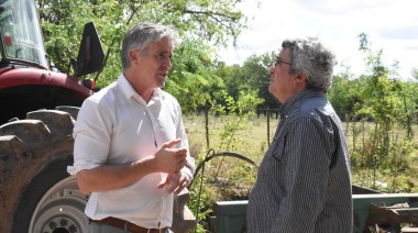 El intendente Diz analizó junto al ministro Rodríguez los canales de ayuda para los distintos productores