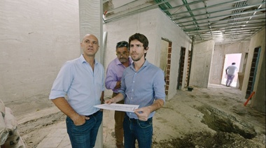 En San Fernando se construye un nuevo Vacunatorio Municipal
