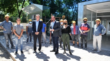 Ariel Sujarchuk y Gabriel Katopodis recorrieron obras de infraestructura en Belén de Escobar 