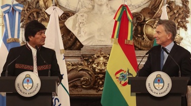 Reunión bilateral entre Macri y Evo Morales