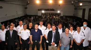 José C. Paz y Presidente Perón: Se realizaron los actos por el Bicentenario de la Policía Bonaerense
