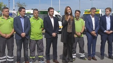 Vidal anunció que el SAME estará en toda la provincia antes de fin de año