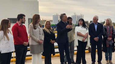Vidal y Macri inauguraron las nuevas obras en planta de Absa