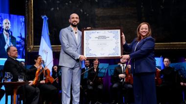 Abel Pintos fue reconocido con una Mención de Honor en la Cámara de Diputados