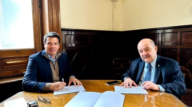 Cardozo firmó un convenio de cooperación con la UNLP