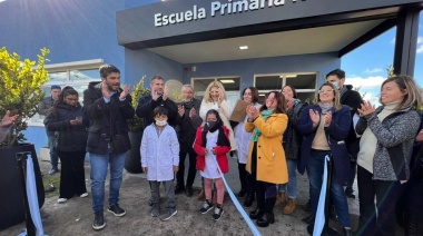 Federico Achaval afirmó que "es la primera vez en trece años que se inaugura una escuela primaria en Pilar"