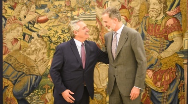 El Presidente se reunió con el Rey de España y con Pedro Sánchez