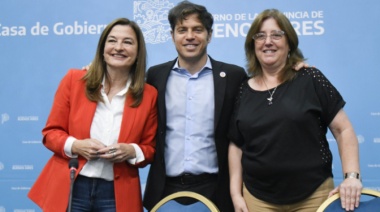 Kicillof, junto a la ministra Díaz, presentó el programa “Municipios por la Igualdad”