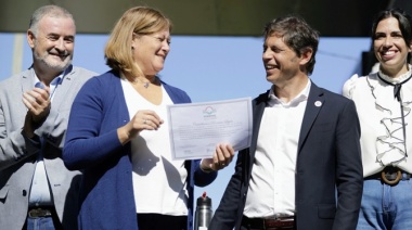 Kicillof inauguró el primer centro universitario de Ramallo