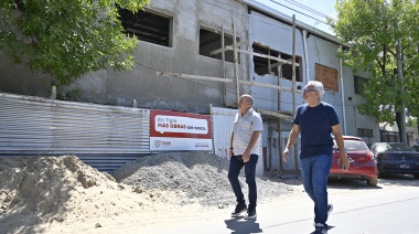 Tigre: Zamora inspeccionó la remodelación integral de la Escuela Técnica N° 2 de Ricardo Rojas