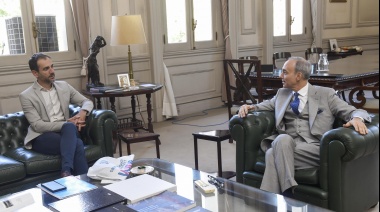 El intendente de Junín se reunió con el secretario de Educación de Nación