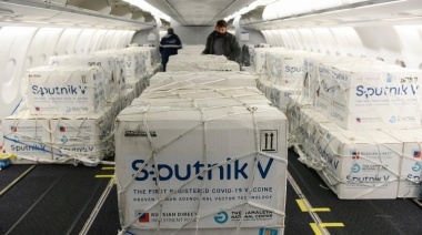 Llegaron otras 470.035 Sputnik V y Argentina ya recibió un total de 15.483.345 dosis