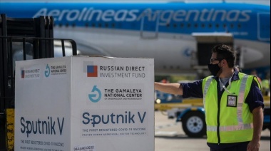 Partió un nuevo vuelo a Rusia en busca de más vacunas Sputnik V