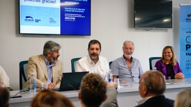 Moreira presentó la Expo Ciudad PyME 2023, que "mostrará todo el potencial productivo de San Martín”