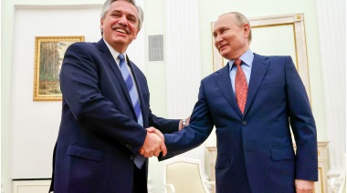 Alberto se reunió con Vladimir Putin y acordaron reforzar los vínculos bilaterales