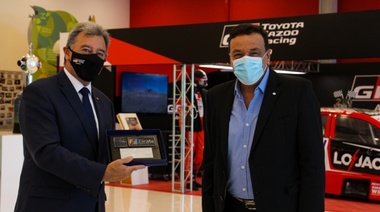 Cáffaro se reunió con el CEO de Toyota y acordaron acciones de trabajo “post-pandemia”
