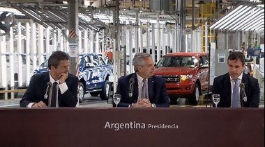 Alberto Fernández: "Seguir apoyando a la industria es central para bajar el desempleo"