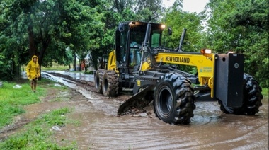 El Noroeste bonaerense bajo el agua: la lluvia superó los 100 mm