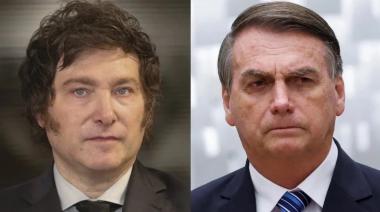Bolsonaro llegó a la Argentina y se reunió con Milei