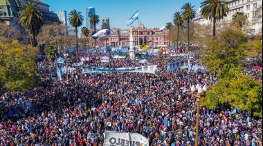 "La paz social es una responsabilidad colectiva": el discurso de la histórica marcha en favor de Cristina