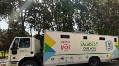 El Municipio de Saladillo celebró el inicio del  recorrido del CAPS Móvil por las escuelas rurales