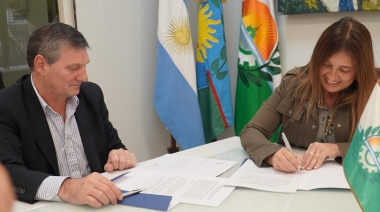 La intendenta de Merlo firmó un convenio con el Programa Nacional "PRODECO"